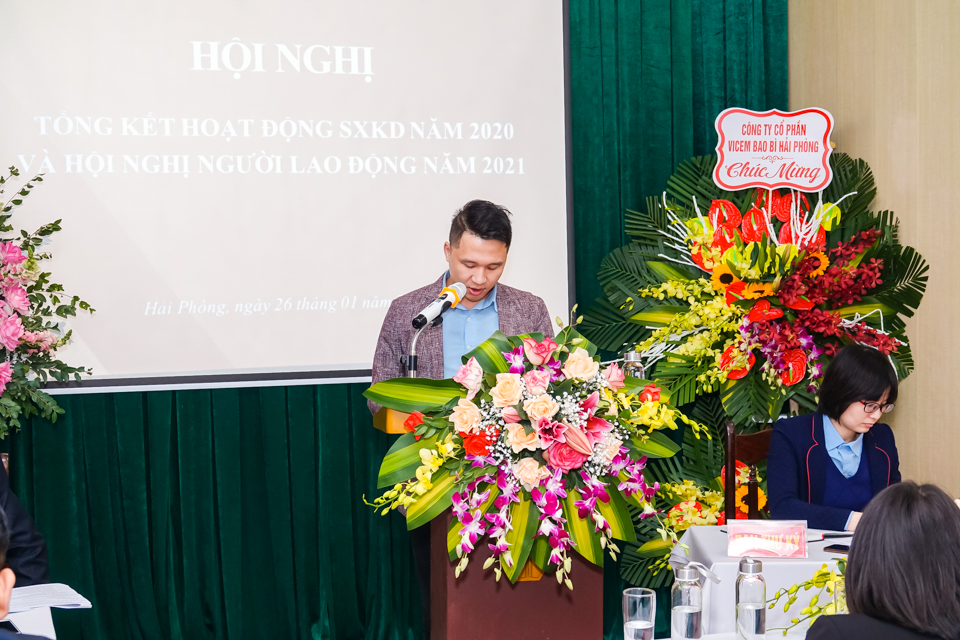 Hội nghị Tổng kết hoạt động SXKD năm 2020 và Hội nghị Người lao động năm 2021