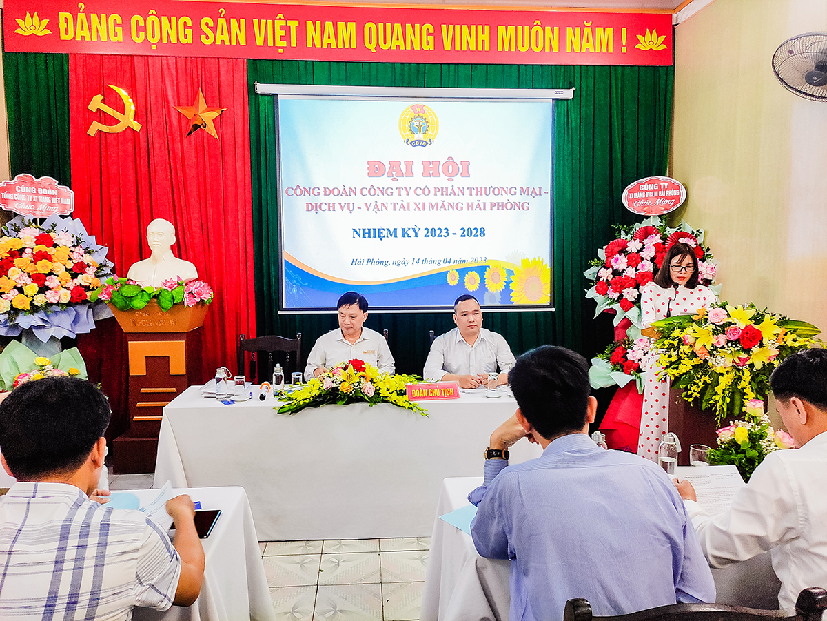 Đại hội Công đoàn Công ty nhiệm kỳ 2023-2028