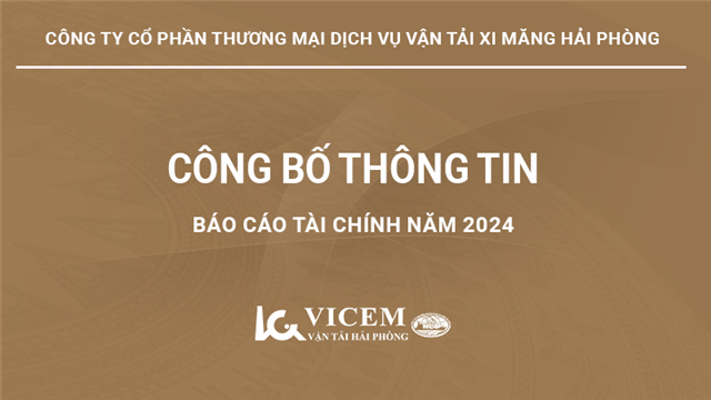 Báo cáo tài chính năm 2024