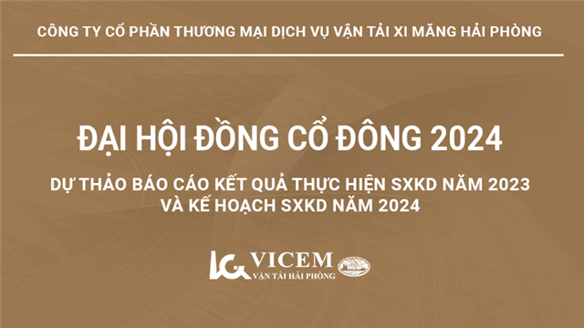 Dự thảo báo cáo kết quả thực hiện SXKD năm 2023 và kế hoạch SXKD năm 2024