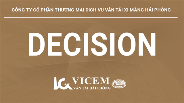 Decision on updating, amending, and supplementing the Company